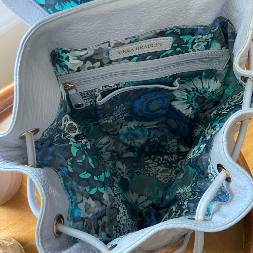 Vera Bradley Leather Backpack - Picture 4 of 10